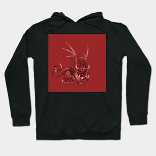 chimera manticore ecopop art monster design Hoodie